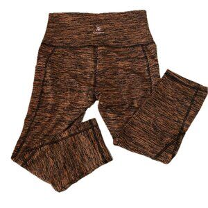 Codefit Women/Big Girls Yoga Workout Capri Leggings 2 Pockets Size XS